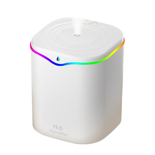 Humidifiers for Bedroom Usb Humidifier with Colored Light Quiet Cool Mist Humidifier for Bedroom and Office Plants Easy to Clean Cool Mist Humidifiers