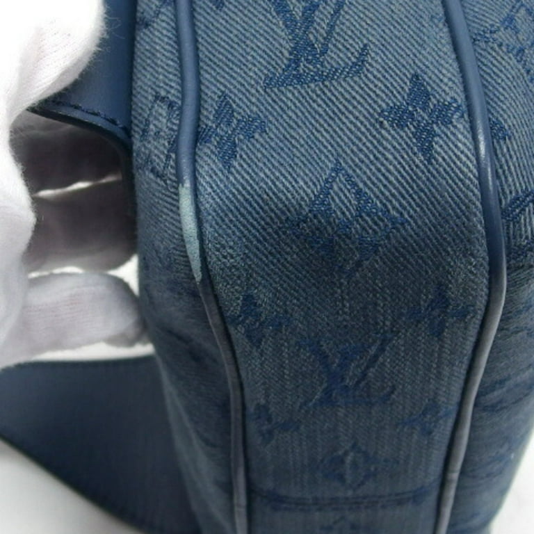Pre-owned Louis Vuitton Belt In Blue