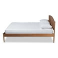 thumbnail image 2 of Baxton Studio Leanora Mid-Century Modern Ash Wanut Finished Queen Size Wood Platform Bed, 2 of 3