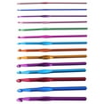 thumbnail image 3 of Crochet Hooks, Different Colors Ergonomic Handle Long Lasting Crochet Kit  For Knitting For Household, 3 of 8
