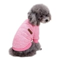 thumbnail image 1 of Jersey para mascotas y perros Jecikelon, suave y espeso, cálido, para invierno, rosa S, 1 of 6
