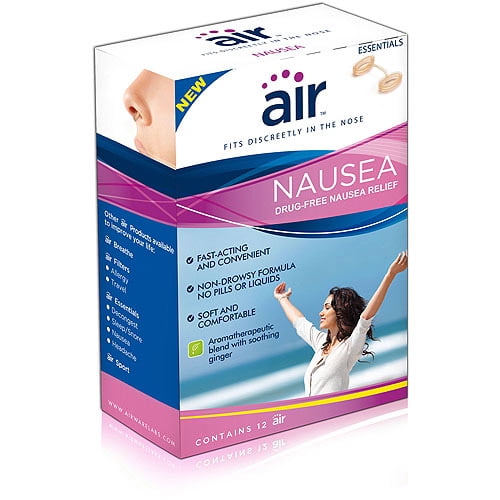 air NAUSEA Drugfree Nausea Relief Nasal Breathing Aid, 12 ct