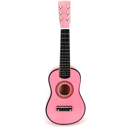 Acoustic Classic Rock 'N' Roll 6 Stringed Toy Guitar Musical Instrument w/ Guitar Pick, Extra Guitar String
