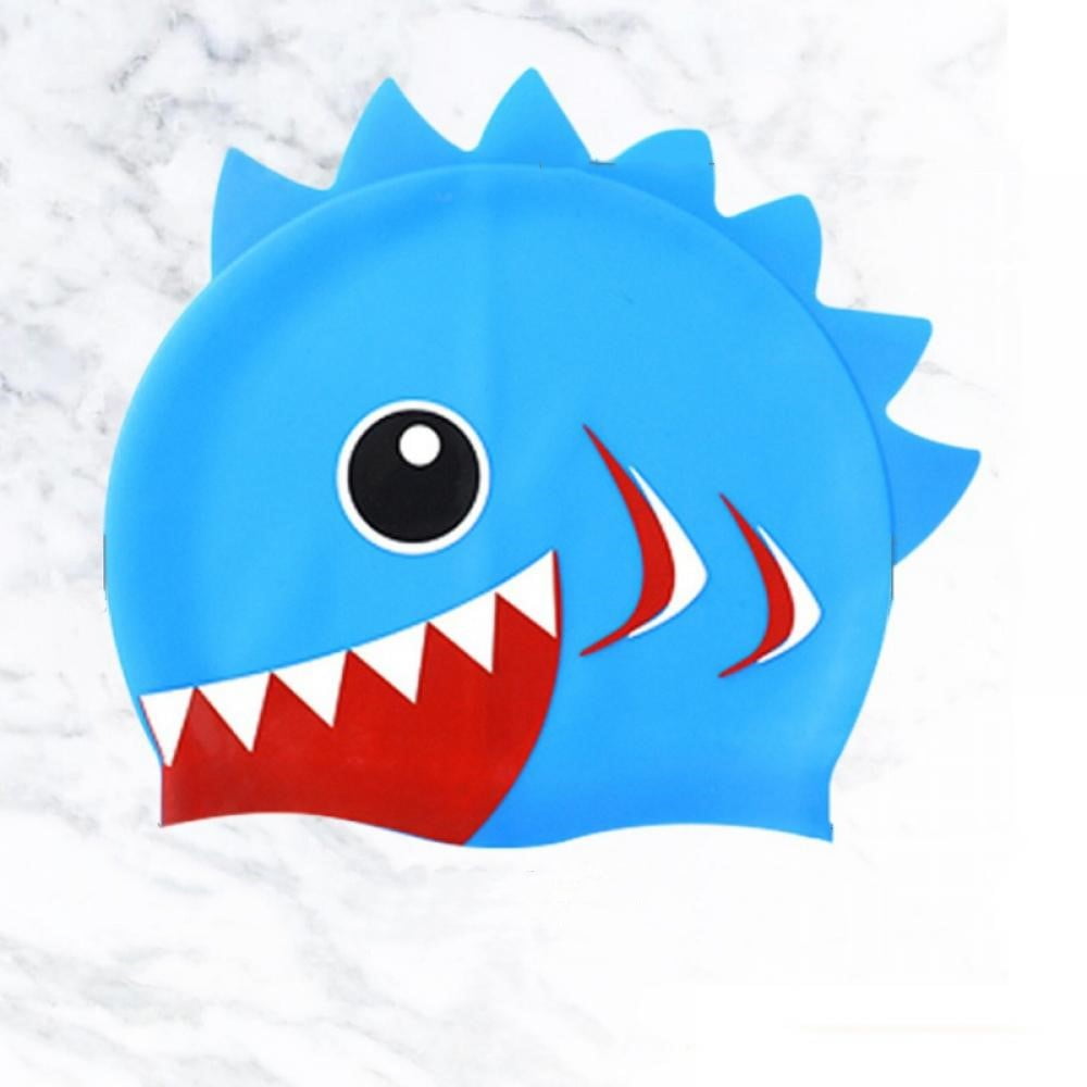 Kids Swimming Caps Silicone Fun Swim Caps for Girls and Boys, Kids