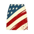 thumbnail image 5 of nerohusy 4th of July Skort Patriotic Skirts for Women American Flag Tennis Skirts with Shorts High Waisted Flowy Summer Skorts 2025 Multicolor,L, 5 of 5