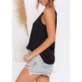 thumbnail image 3 of Tops de mujer sin mangas Halter Racerback verano camisetas básicas Cami Tank Tops blusas de playa Xemadio WMZL-2055-10, 3 of 5
