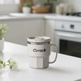 thumbnail image 4 of 304 Stainless Stay-Hot Camp Mug | Press Fit Drink Through Lid | Cup for Coffee, Tea and Drinks | Insulated Stainless Steel Coffee Mug | BPA-Free | Cream Gloss, 4 of 6
