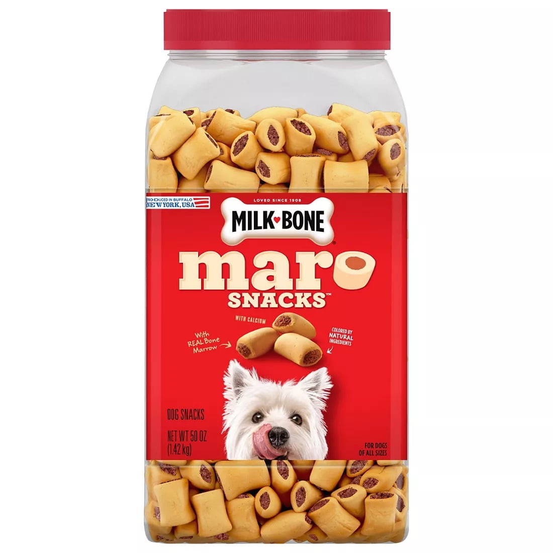MilkBone MaroSnacks Small Dog Snacks, 50 oz.