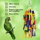 thumbnail image 3 of Juguetes para masticar para loros grandes y pequeños: juguetes para morder en forma de jaula para loros, juguetes de madera para rasgar, para cotorras, cacatúas, loros grises africanos y, 3 of 6