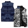 thumbnail image 4 of Ropa de invierno para hombre Sun and Balance Estampado personalizado Estilo rojo y blanco Ropa para hombre 2024 Chaleco térmico de algodón para hombre Chalecos, 4 of 5