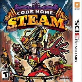 Restored Code Name S.T.E.A.M. (Nintendo 3DS, 2015) (Refurbished)