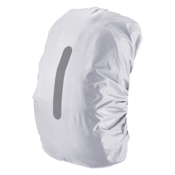 Funda Impermeable para Mochila Uxcell, Funda para Mochila de 40L-50L, Funda para Mochila con Correa Reflectante [Plateado]