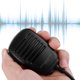 thumbnail image 4 of Micrófono De Altavoz Bidireccional Micrófono De Altavoz De Mano Negro Con Interfaz De 3,5 Mm / 0,14 Pulgadas Micrófono De Altavoz Zello Portátil Para Walkie Talkie Serendint AF000938-00, 4 of 5