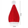 thumbnail image 3 of Oalirro Christmas Elf Knit Hat, Santa Hat Beanie Knitted Xmas Hats with Jingle Bells Holiday Hat Party Supplies Christmas Decorations Hat Gifts for New Year Headwear, 3 of 4