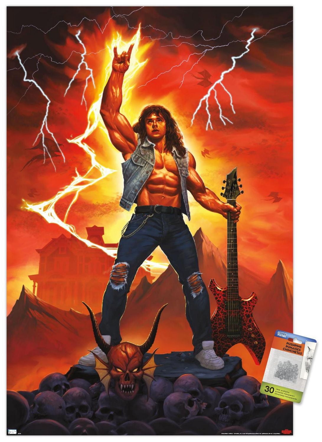 Netflix Stranger Things: Season 4 - Rock On Wall Poster