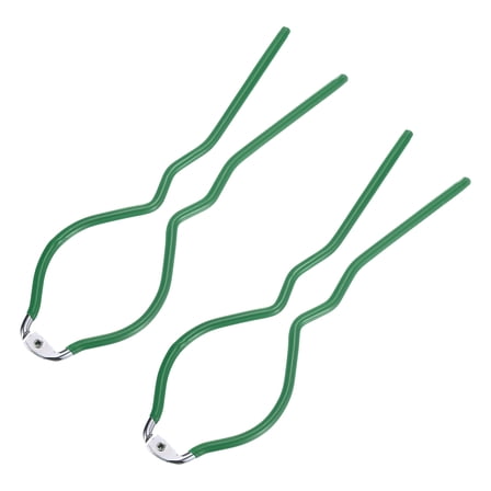 Uxcell 2Pcs 10.83" x 3.15" Bottle Wrench Jar Opener Wrench Canning Jar Wrench Green