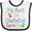 White and Black, variant on Inktastic My Aunt in Charleston Loves Me Boys or Girls Baby Bib