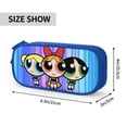 thumbnail image 4 of The Powerpuff Gi-rls Pencil Case, Large Capacity Pencil Pouch, Aesthetic Zipper Pen Case Pencil Box for Office Supplies, 4 of 8