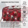 thumbnail image 2 of 2025 60 Inch Round Tablecloth Christmas Table Cloth Christmas Table Cover,Washable Holiday Tablecloth for Table, Party, Dinner, 2 of 3