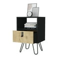 thumbnail image 4 of Bedroom Nightstand With Fashion - Drawer And Open Shelf Detail Contemporary Supply, 4 of 4