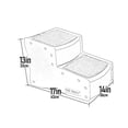 thumbnail image 4 of Pet Stairs Pet Gear Easy Step II, 2 peldaños, para gatos y perros, 4 of 4