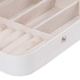 thumbnail image 4 of Organizador de Joyas Yinane Doble Capa Cuero PU, 4 of 5