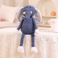 thumbnail image 1 of AdTosStripe Animals Overdog Talking Elphant Juguete de peluche suave Krasnorabbit Baby Security ase Butter Toys para niños Niñas Cumpleaños Regalo de Navidad zhangyuxiang LED, 1 of 2