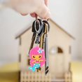 thumbnail image 3 of 12pcs Mermaid Key Chains Key Rings Silicone DIY Accessories for Handbags Boys Girls Small Gifts Cartoon Keychain Car Key Holder(Random Mix), 3 of 3