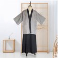 thumbnail image 1 of Kimono, ropa formal para hombres, ropa de cocina, traje tradicional, juego, uniforme samurái, escenario, 1 of 3