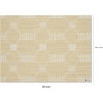 thumbnail image 5 of Martha by Martha Stewart | Chilewich Coverlet Placemats in Wheat - Set of 4 - Easy Care Woven Tabletop Textiles - Indoor/Outdoor - 19" x 14" Rectangle, 5 of 6