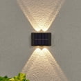 thumbnail image 1 of Luz de paso solar, luz de pared para exteriores, luz de cerca, luz de escalera impermeable, luz de barandilla de patio, luz de paso solar, 1 of 4