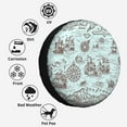 thumbnail image 6 of Kll Pirate Adventure Map Tire Cover,Universal Wheel Tire Cover For Trailer, Rv, Suv, Truck,Camper And Many Vehicle,(17 Inch), 6 of 7
