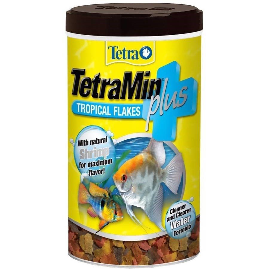 Tetra TetraMin Plus Tropical Fish Food Flakes, 7.06 oz.