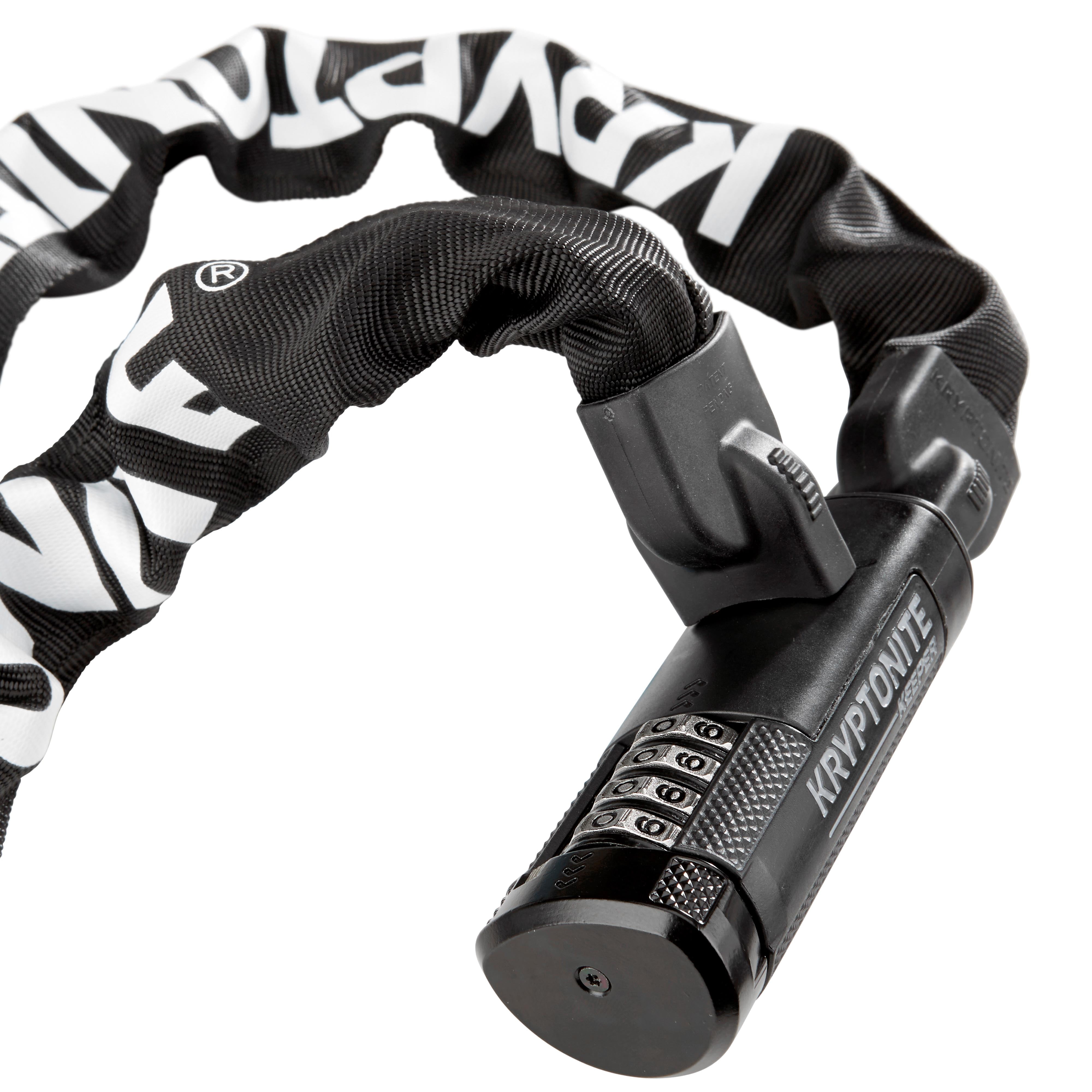 Kryptonite Keeper 790 Combination Integrated Chain Bicycle Lock