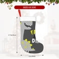 thumbnail image 4 of Naloa Cute Dinosaur Christmas Stockings Decorations, Xmas Ornaments, DIY Personalized Farmhouse Decor for Home Family Party Tree, 4 of 7