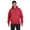 DEEP RED, variant on Mens 9.7 oz. Ultimate Cotton 90/10 Pullover Hood F170 (5 PACK)