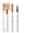 Brown, variant on Magic Eyebrow Pencil, Microblading Eyebrow Pencil for Women, 2026 Upgraded 3D Waterproof 4-Tip Spoolie Brush Brow Pen for Natural Brows, Precise Eyebrow Contouring Pen for Beginners (Dark Brown)