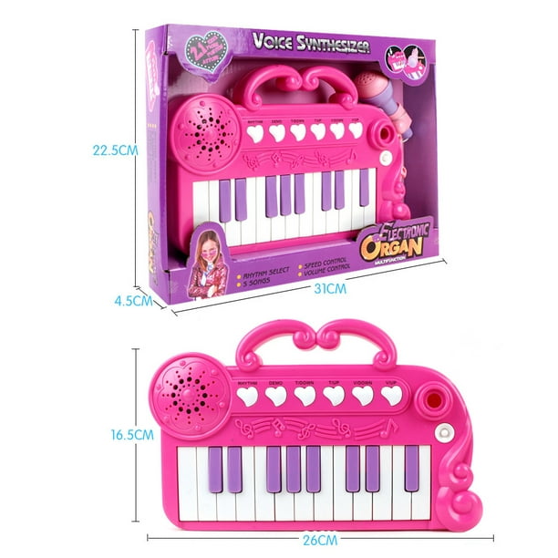 Piano électronique jouets jouet musical pour 3 4 5 6 ans enfants