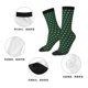 thumbnail image 5 of Balery Green Buffalo Plaid Merry Christmas Calcetas Largas con Estampado para Hombre y Mujer – Suaves y Transpirables, Talla Única (US 5-11), 5 of 6