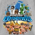 thumbnail image 2 of Girl's Minecraft Legends Poster  Graphic Tee Athletic Heather X Small, 2 of 5