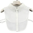 thumbnail image 5 of Yuwull Women Fake Collar Detachable Collar Blouse Half Shirts Faux False Collar, 5 of 8
