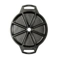 thumbnail image 2 of (2 pack) Lodge Cast Iron Wedge Pan Seasoned Cast Iron with 8 impressions, BW8WP, Metal Bakeware, 2 of 8