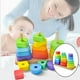 thumbnail image 5 of Juguetes de apilamiento educativos para Bloques de bebé Bloques de apilamiento Juguetes para niño de bebé Hugo Juguetes de apilamiento para niños, 5 of 10