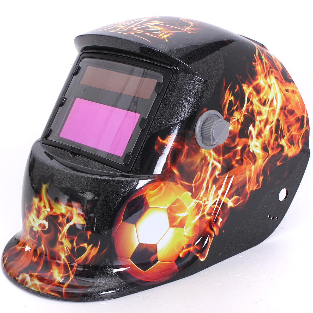 Auto Solar Power Darkening Welding Helmet Arc Tig Mig Grinding Welders Mask UK