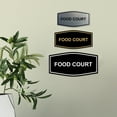 thumbnail image 4 of Signs ByLITA Fancy Food Court Sign (Blue) - Small, 4 of 5