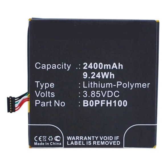 Batteries N Accessories BNA-WB-P3330 Cell Phone Battery - Li-Pol, 3.85V, 2400 mAh, Ultra High Capacity Battery - Replacement for HTC 35H00234-00M Battery