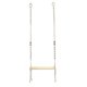 thumbnail image 1 of Percha para loros y pájaros, juguete para masticar de madera, juguete para entrenamiento de aves en interiores y exteriores, percha para loros, 1 of 9