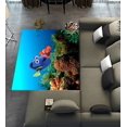 thumbnail image 1 of DEYOU Finding Nemo Area Rugs 2 x 3ft Floor Carpet Mat for Living Dinning Room Bedroom Kitchen Hallway Office Decor, 1 of 6