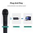 thumbnail image 5 of Mcbazel 25ms Low Latency 2.4G Wireless Gaming Microphone for Nintendo Switch/Switch OLED/Xbox Series X|S/PS5, 5 of 10