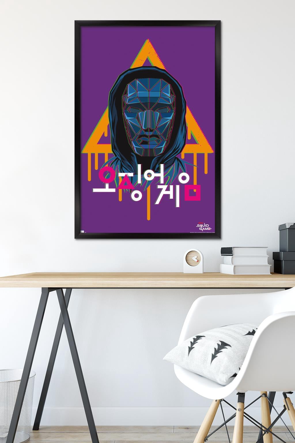 Netflix Squid Game - Front Man Wall Poster, 22.375" x 34" Framed
